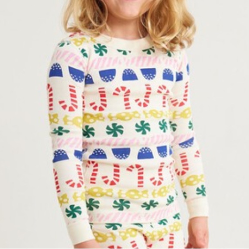 Hanna Andersson Candy Theme Pajama Top